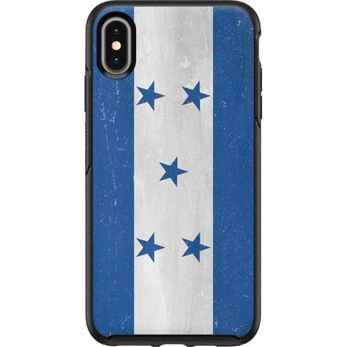 Honduras Flag Distressed Otterbox Symmetry iPhone Skin